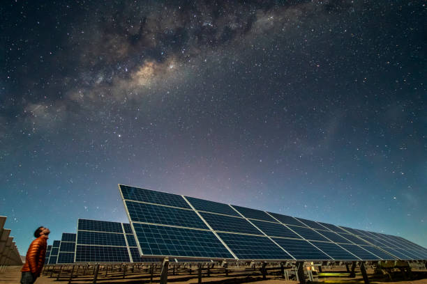 solar-panels-at-night